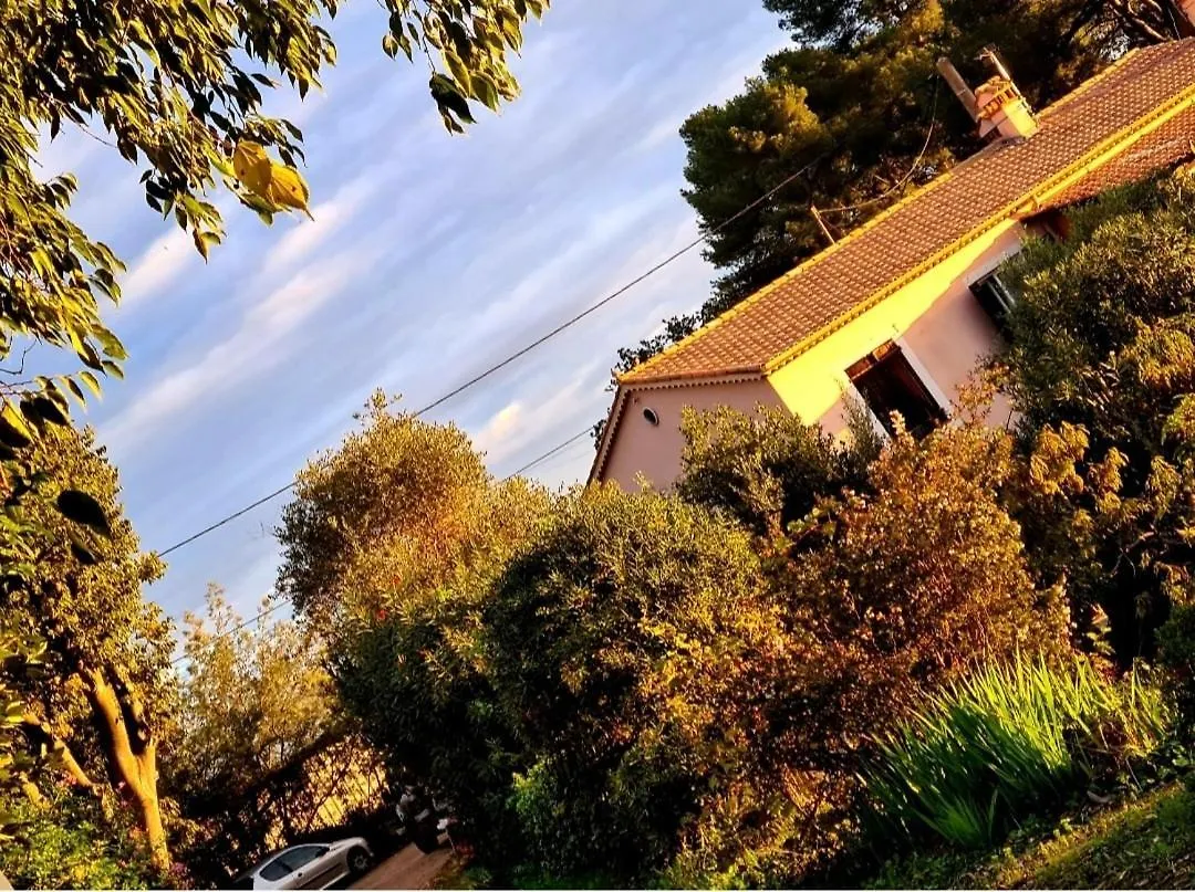 Villa Beautiful Sea View, Quiet In Agricultural Property Antibes